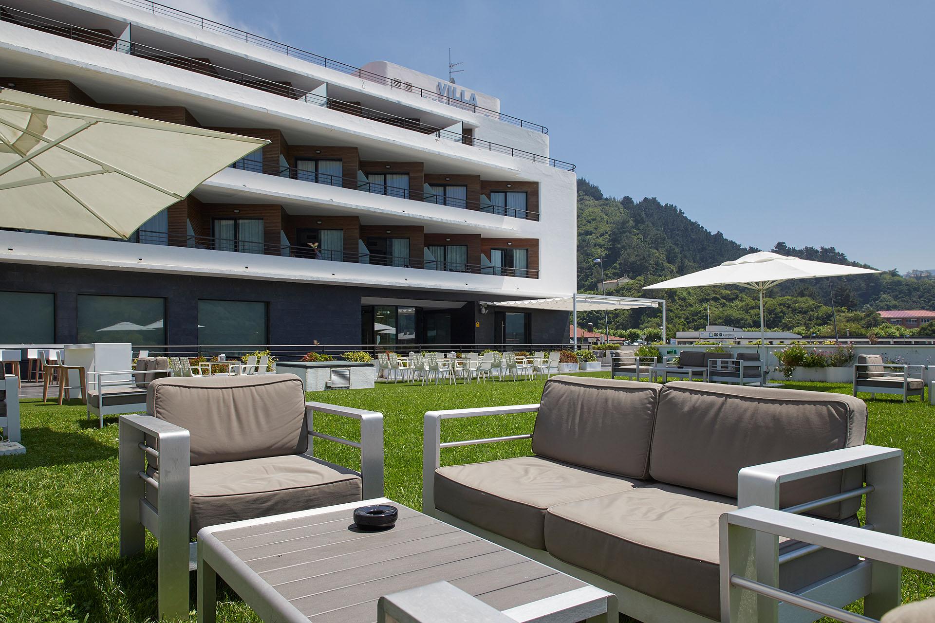 Hotel & Thalasso Villa Antilla - Habitaciones Con Terraza - Thalasso Incluida Orio Ngoại thất bức ảnh